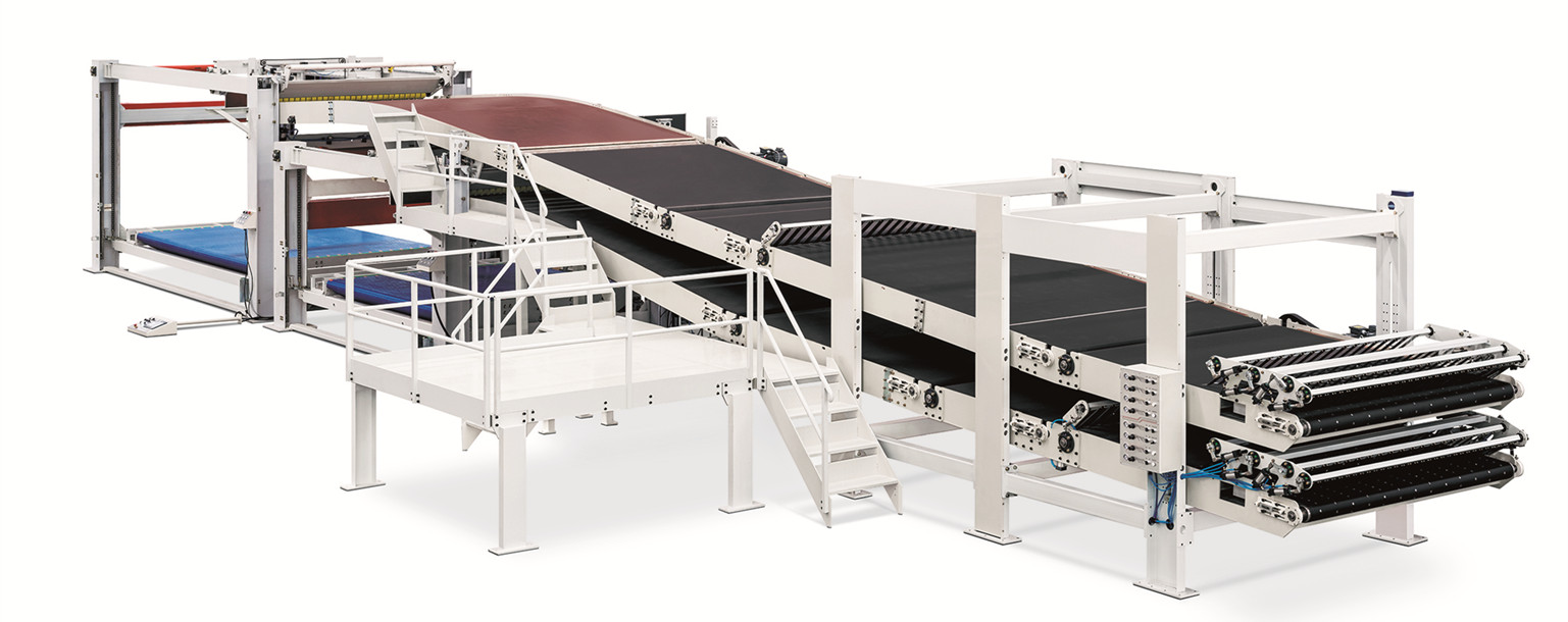 全自動(dòng)雙層大吊籃堆碼機(jī)