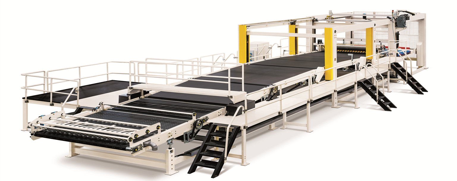 龍門(mén)式伺服吊籃錯(cuò)位堆碼機(jī)